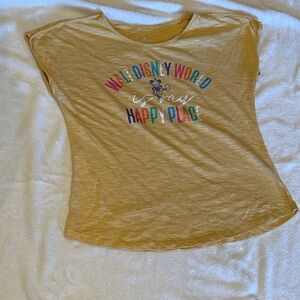 Disney Golden Tee with Logo